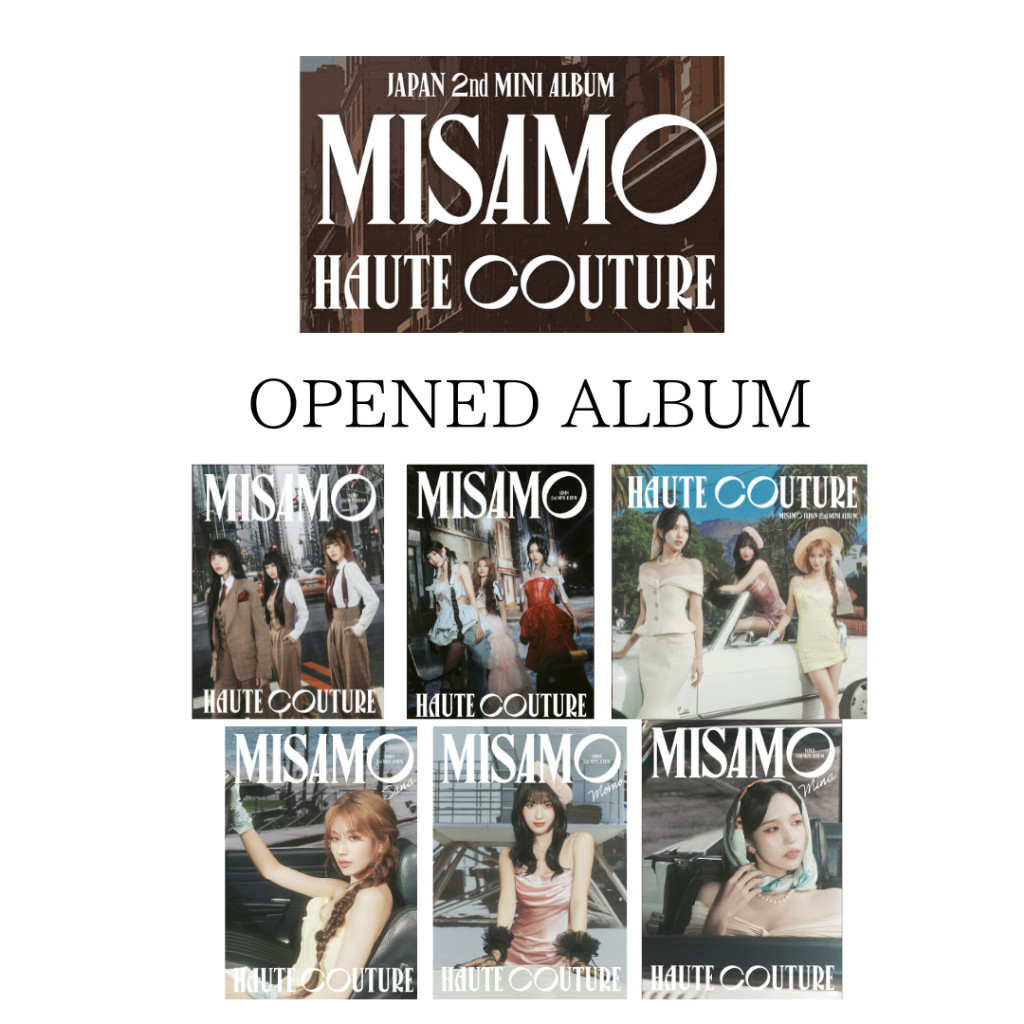เปิดไม่มีพีซี MISAMO HAUTE COUTURE ALBUM / MOMO SANA MINA