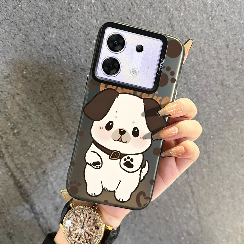 เคสสำหรับ Infinix Zero 30 5G เคสคู่เคสโทรศัพท์สุนัขสัตว์เลี้ยงเปลือกแข็งบางเฉียบ
