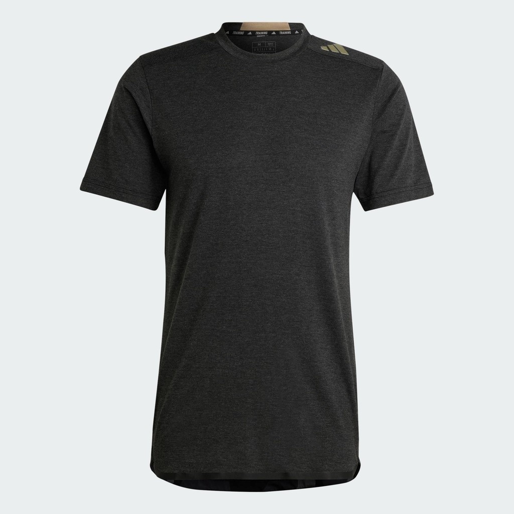 adidas เทรนนิง เสื้อยืด Designed for Training Pro Series Strength ผู้ชาย สีดำ HY3795