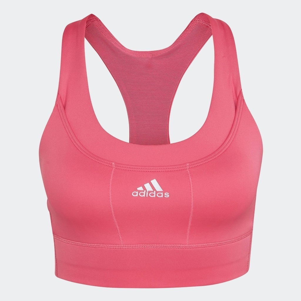 adidas Training Running Medium-Support Pocket Bra Women Pink HL6133