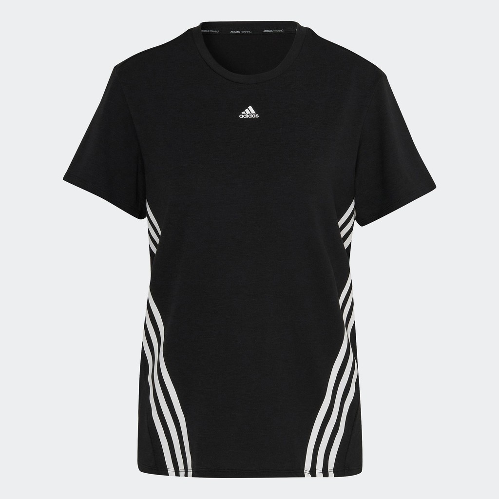 adidas Training & Gym & Training Trainicons 3-Stripes Tee Women Black HK6975
