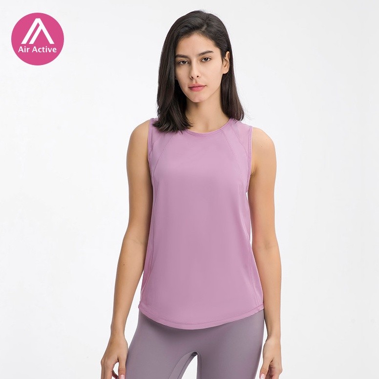 Air Active เสื้อกล้ามลําลอง เหมาะกับการเล่นโยคะ ออกกําลังกาย ฤดูร้อน สีสดใส DT051 ST
