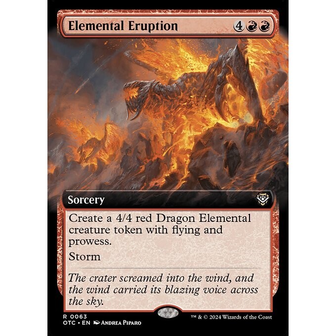 [Outlaws of Thunder Junction Commande] - [OTC] - (R) -[Elemental Eruption] - [2024]