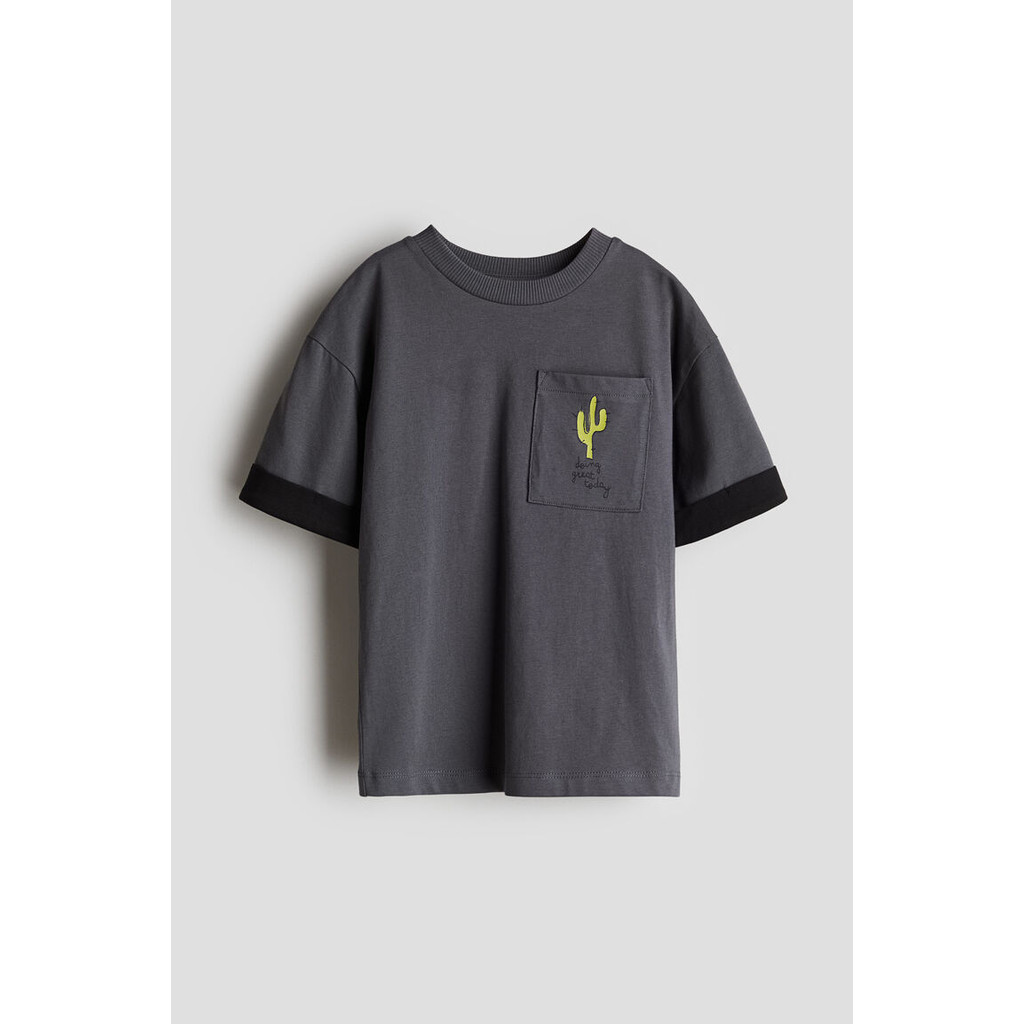 H&M Printed cotton T-shirt 1253999_1