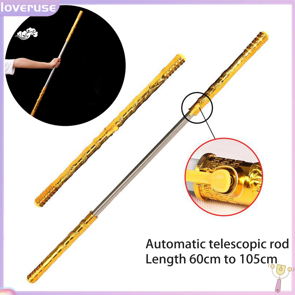 พร้อมสต็อก ปรับความยาว Monkey King Staff 60 ซม.Golden Cudgel 60 ซม.Golden Wukong Ruyi Jingu Bang ขยา