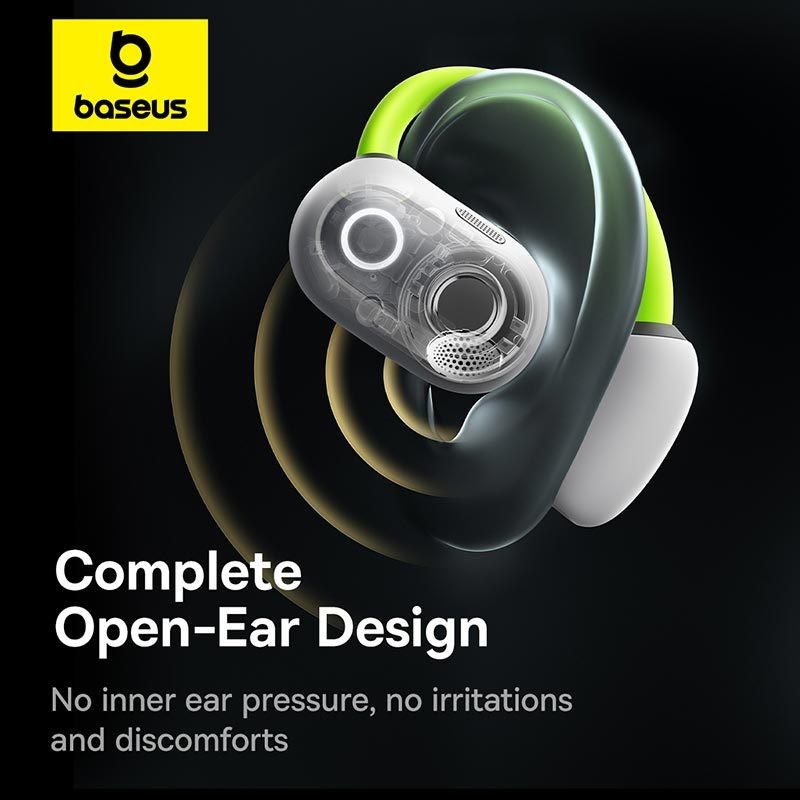 Baseus หูฟังกำลังกายไร้สาย  รุ่น Eli Sport 1 Open-Ear TWS Earbuds กำลังกาย