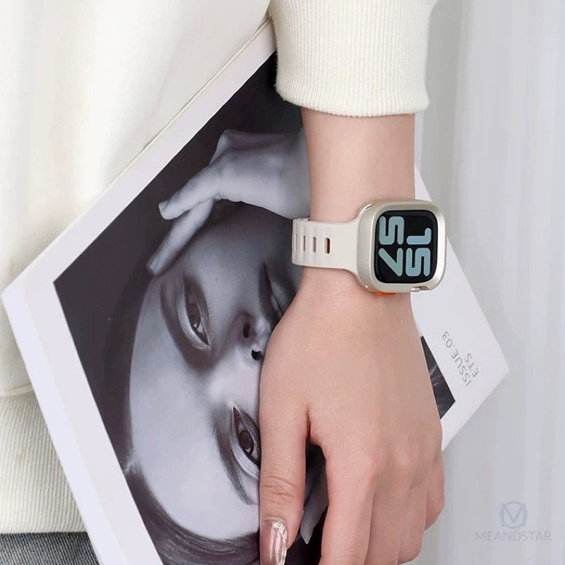 ส่งเร็ว🔥เคส Armor แบบนิ่ม สไตล์มินิมอล สําหรับ Apple watch series 9 8 Ultra 7 6 SE 5 4 3 2 1 case 40