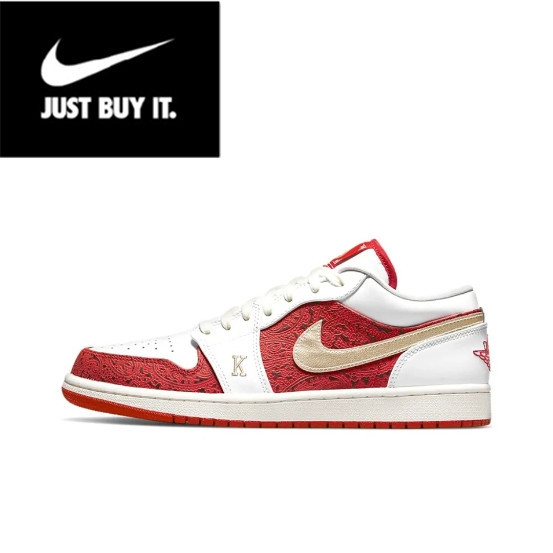 Jordan Air Jordan 1 Low SE  White red gold