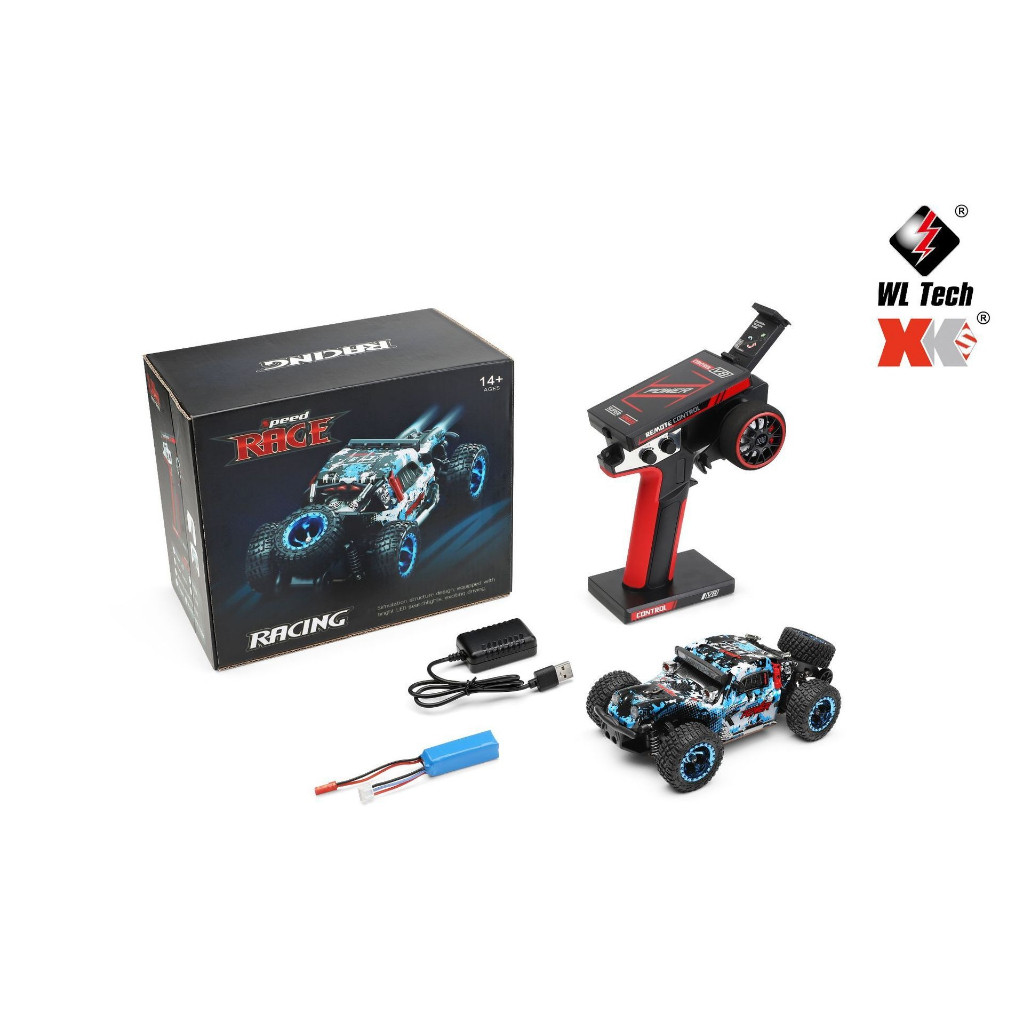 รถบังคับ RC CAR Wltoys 284161 RTR 1/28 2.4G ระบบไฟLED 30 KM/h 4WD - รูปที่ 7