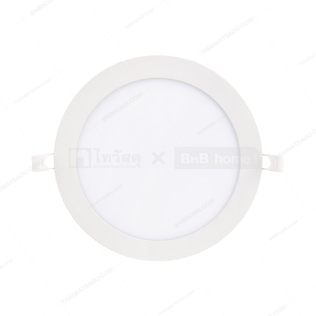 โคมดาวน์ไลท์หน้ากลม 7 นิ้ว LED 18W Daylight LUZINO รุ่น PN-JYX0101-18W/DL สีขาว