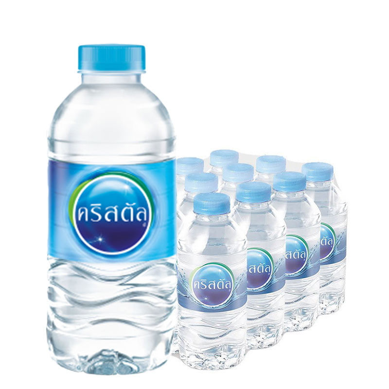 คริสตัล น้ำดื่ม 350 มล. x 12 / CRYSTAL Drinking Water 350 ml x 12