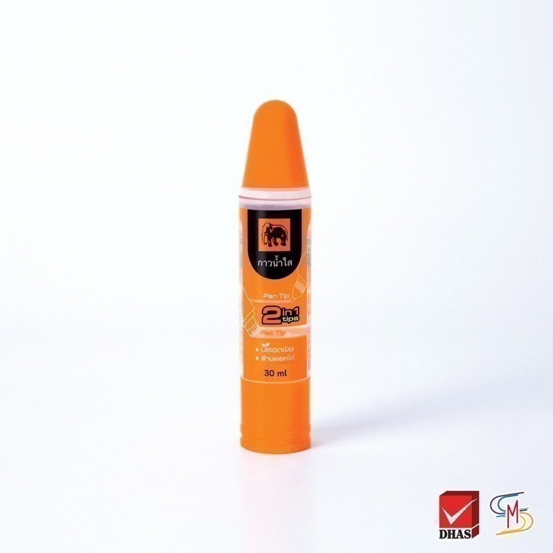 Elephant ตราช้าง กาว กาวน้ำใส STICKO 30 มล. แบบสองหัว