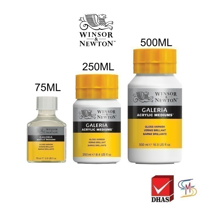 Winsor&Newton สื่อผสมสี อะคริลิค นิวตันแกลเลอเรีย กรอสวานิช จำนวน 1 ขวด