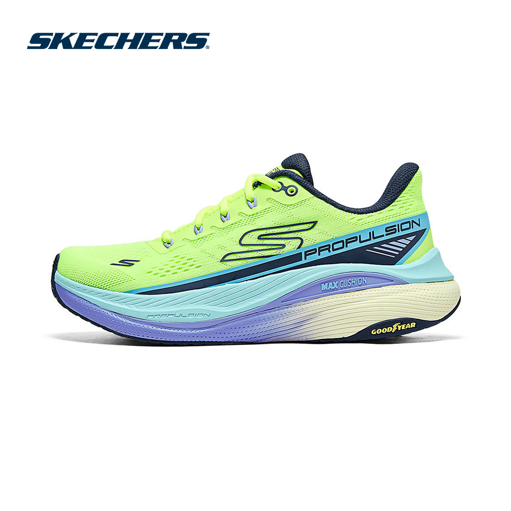 Skechers สเก็ตเชอร์ส รองเท้า ผู้หญิง GOrun Max Cushioning Propulsion Shoes - 128901-LMNV