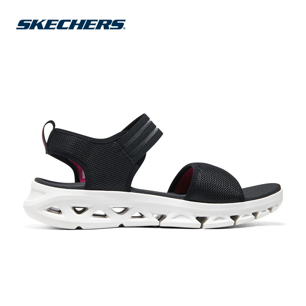 Skechers สเก็ตเชอร์ส รองเท้าแตะ ผู้หญิง On-The-Go Glide-Step Flex Sandals - 141251-BKW