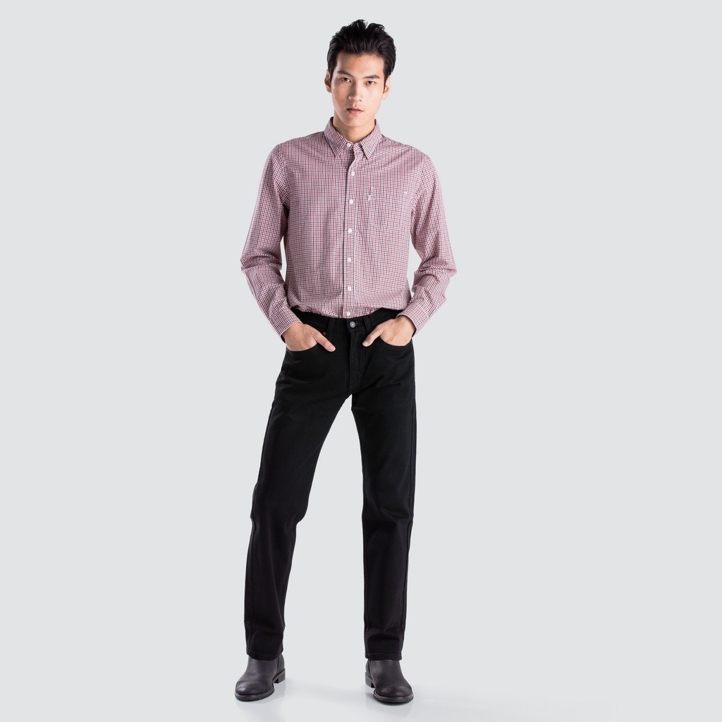 Levi's® กางเกงยีนส์ผู้ชาย รุ่น 505™ Regular Pants ทรงขากระบอก