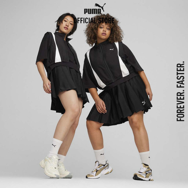 PUMA PRIME/SELECT - กระโปรงจีบ CLASSICS สีดำ 62423701