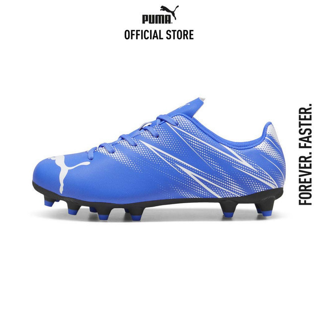 PUMA FOOTBALL - รองเท้าฟุตบอลเด็กโต ATTACANTO FG/AG สีฟ้า 10748009