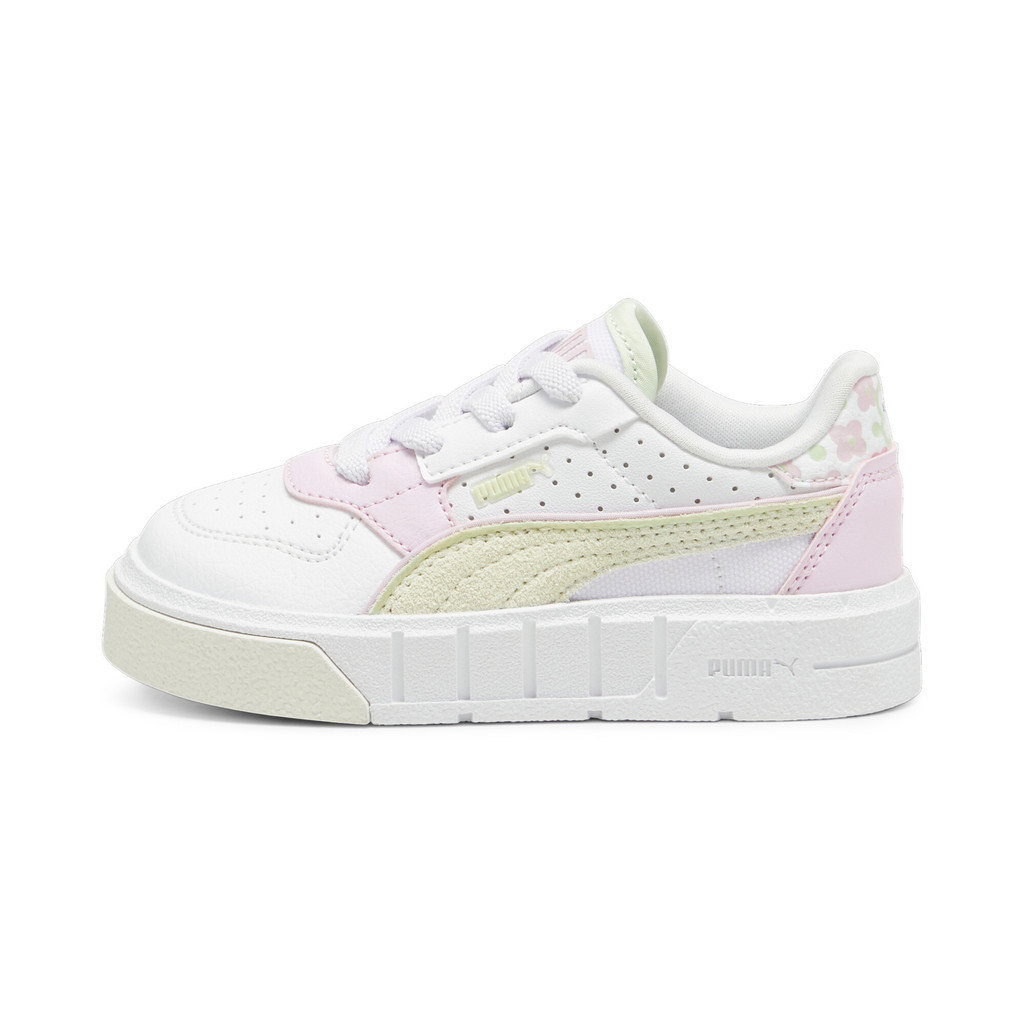 PUMA KIDS - รองเท้าผ้าใบเด็กวัยหัดเดิน PUMA Cali Court Match สีขาว 39538201