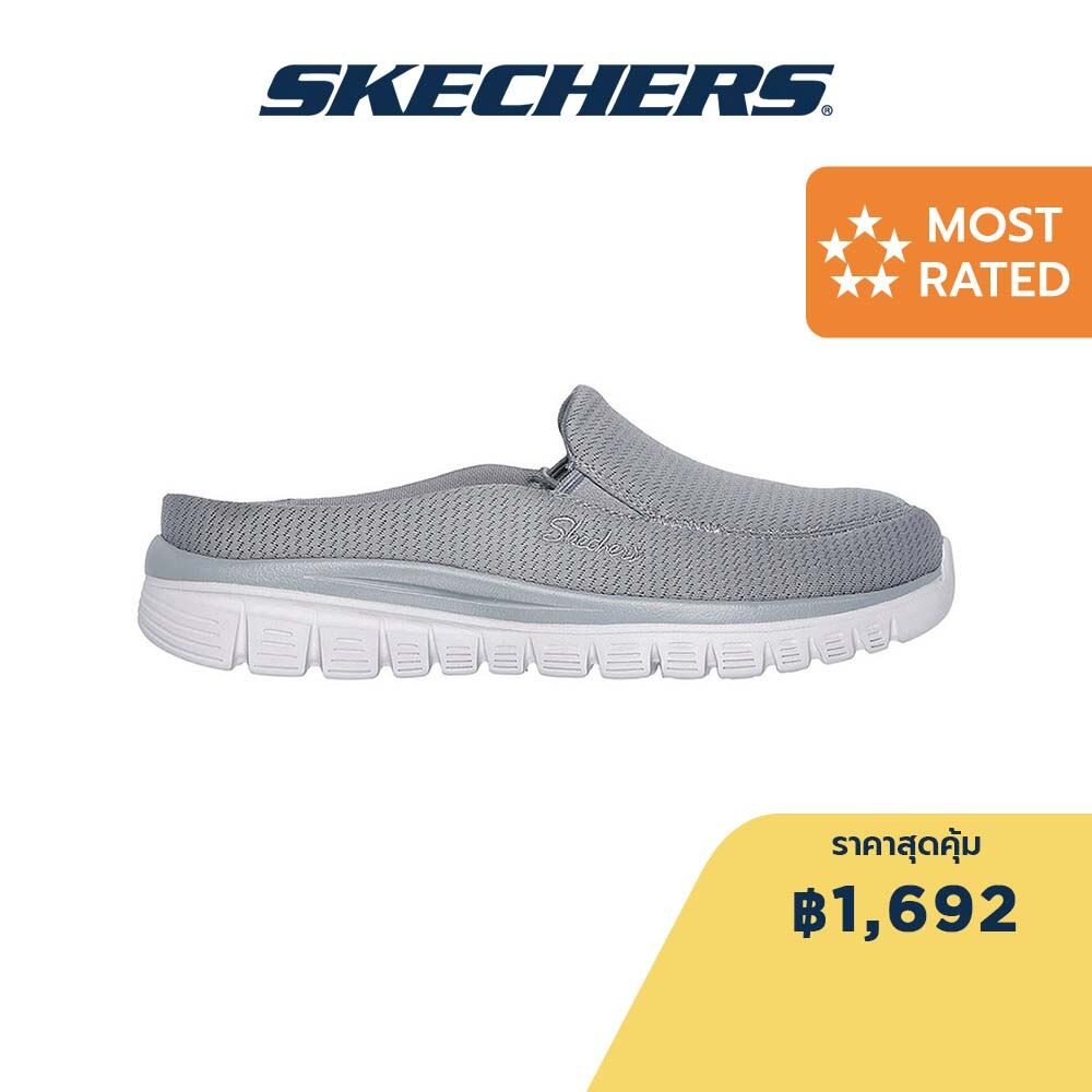 Skechers สเก็ตเชอร์ส รองเท้าผู้หญิง Women Graceful Active Shoes - 100701-GRY - Air-Cooled Memory Foam