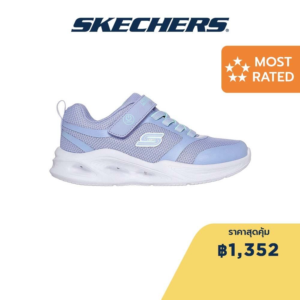 Skechers สเก็ตเชอร์ส รองเท้าเด็กผู้หญิง Girls S-Lights Sola Glow Shoes - 303715L-PERI