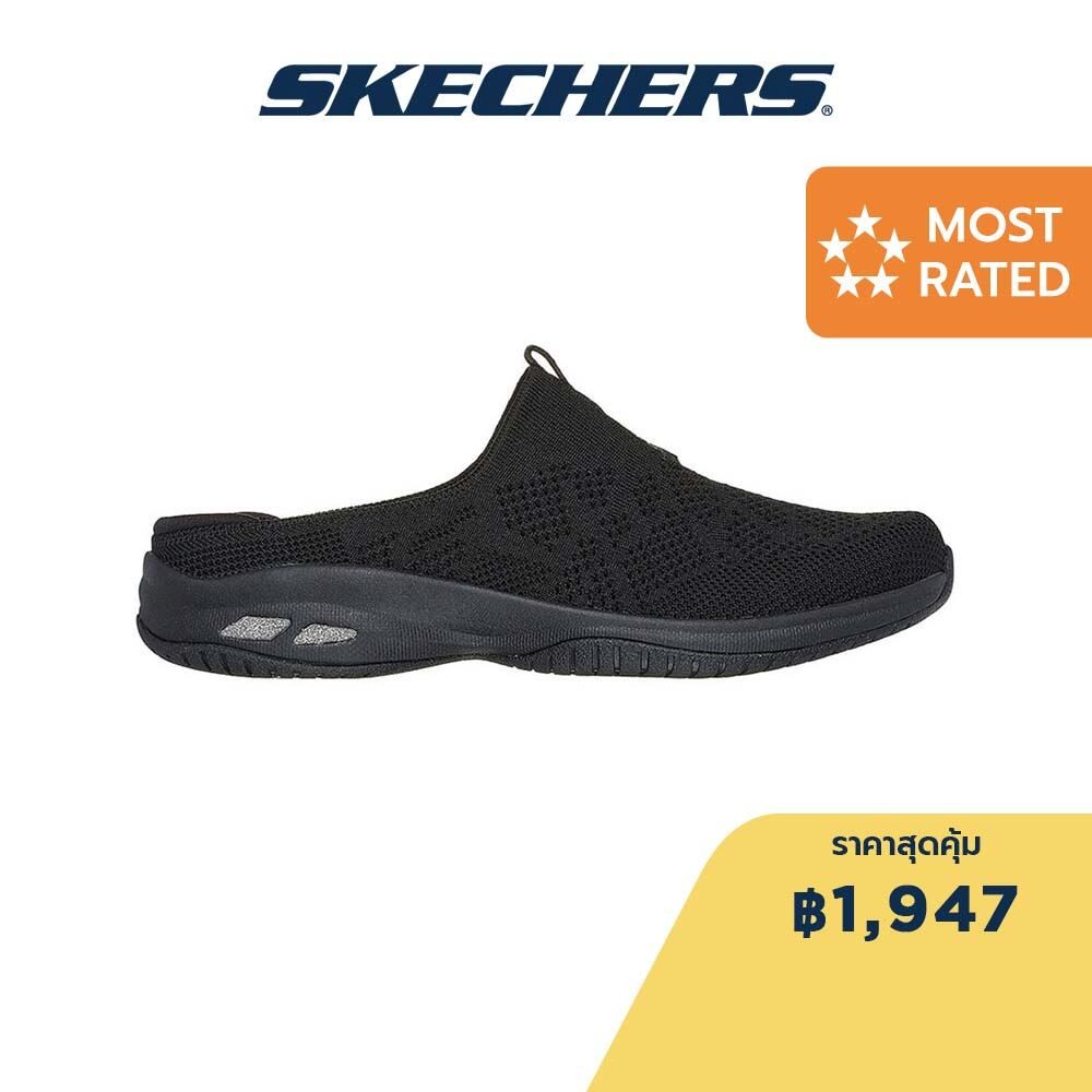 Skechers สเก็ตเชอร์ส รองเท้าผู้หญิง Women Active Commute Time Spring Day Shoes - 100656-BBK Air-Cooled Memory Foam