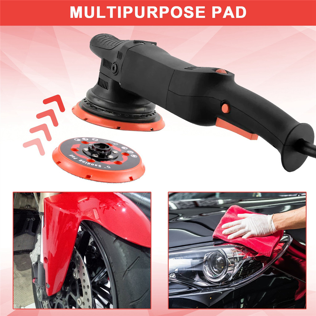 Sanding Pad Backing Plate Back Holder สําหรับ DAS-21E เครื่องขัดแอ็คชั่นคู่บางส่วน Da Polisher 5 นิ้ว ราคา ถูกที่สุด ดีลบีเคเค แกลเลอรีภาพที่ 4