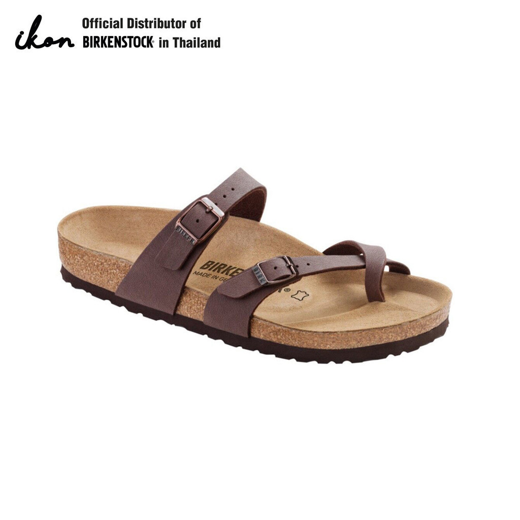 BIRKENSTOCK Mayari BF-Nubuck Mocha รองเท้าแตะ Unisex สีน้ำตาลมอคค่า รุ่น 71061 (regular)