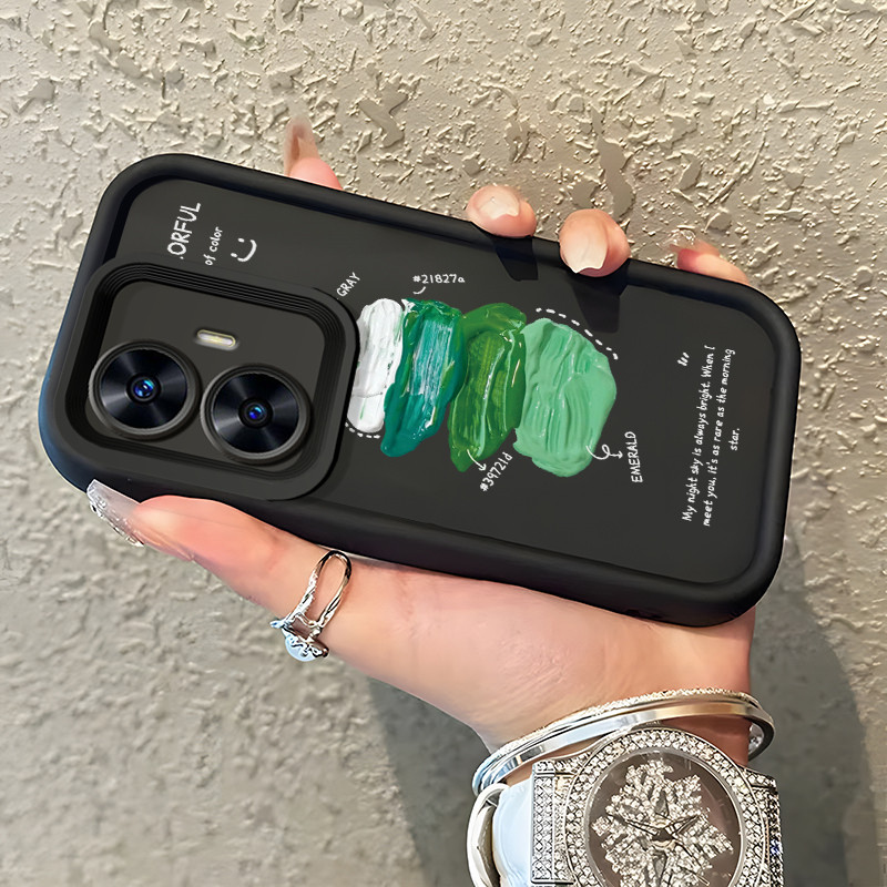 เคสสำหรับ Realme C55 Realme Narzo N55 เคสรักเคสโทรศัพท์