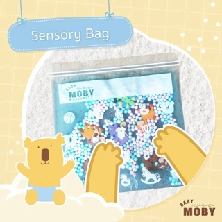 Baby Moby ถุงซิปล็อค จัดเรียงถุงเก็บน้ำนมแม่ (ขนาด L 1 กล่อง) Zipper Bags