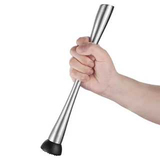 OnCafe ไม้บดค็อกเทล สแตนเลส ขนาด 25/30ซม. อุปกรณ์บาร์เทนเดอร์ Muddler cocktail