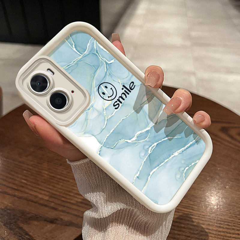 เคสสำหรับ OPPO A36 OPPO A76 OPPO A96 เคสโทรศัพท์ออกแบบลายหินอ่อนแบบใหม่
