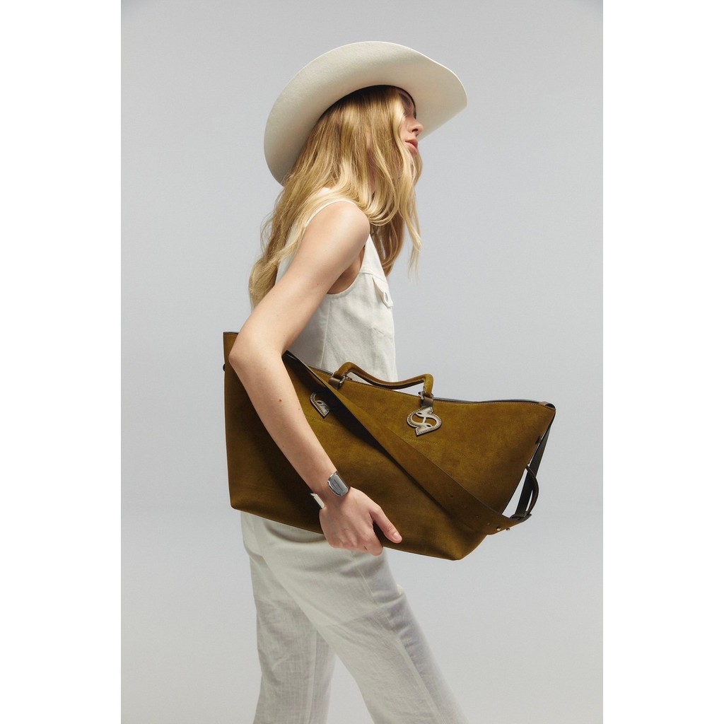 Twotwice - Voyager Leather Tote - กระเป๋าหนังแท้ ใช้เทคนิค lightweight tanning ทำให้มีน้ำหนักเบา - สินค้าพร้อมส่ง