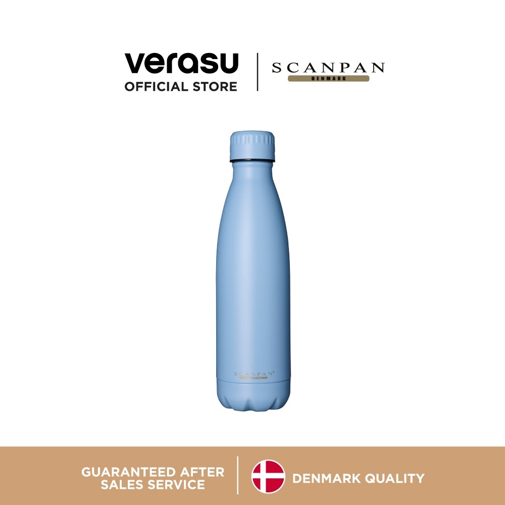 SCANPAN ขวดสุญญากาศเก็บอุณหภูมิ To Go สี Airy Blue 500 มล รุ่น SCA-51000111