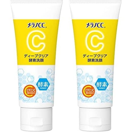 พร้อมส่งจากญี่ปุ่นถึงใน 9 วัน✨Melano CC Deep Clear Enzyme Face Wash 130g Enzyme x Vitamin C โฟมล้างห