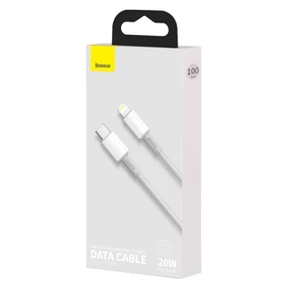 Baseus สายชาร์จเร็ว 20W Type-C to iP PD รุ่น High Density Braided Fast Charging Data Cable 1m, 2m