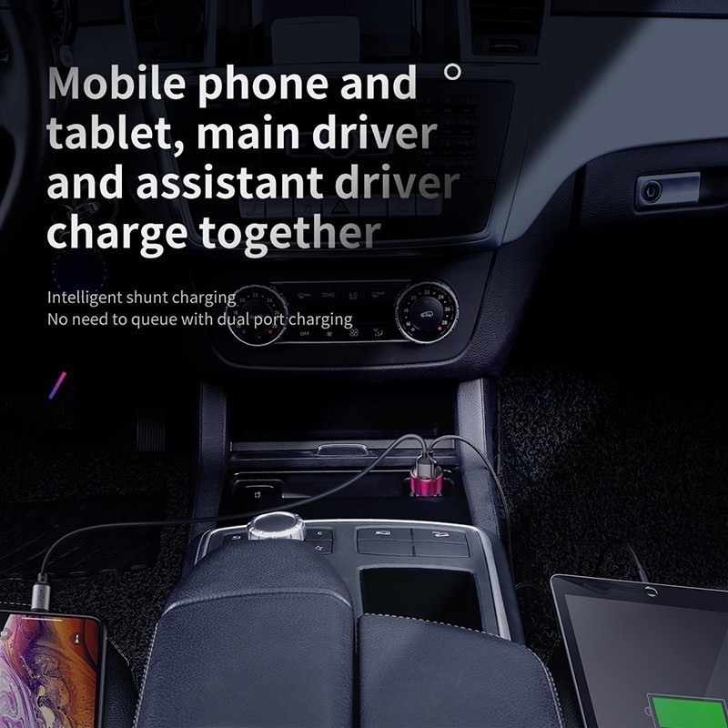 Baseus อะแดปเตอร์ชาร์จในรถ 45W รุ่น Magic Series Car Charger - รูปที่ 3