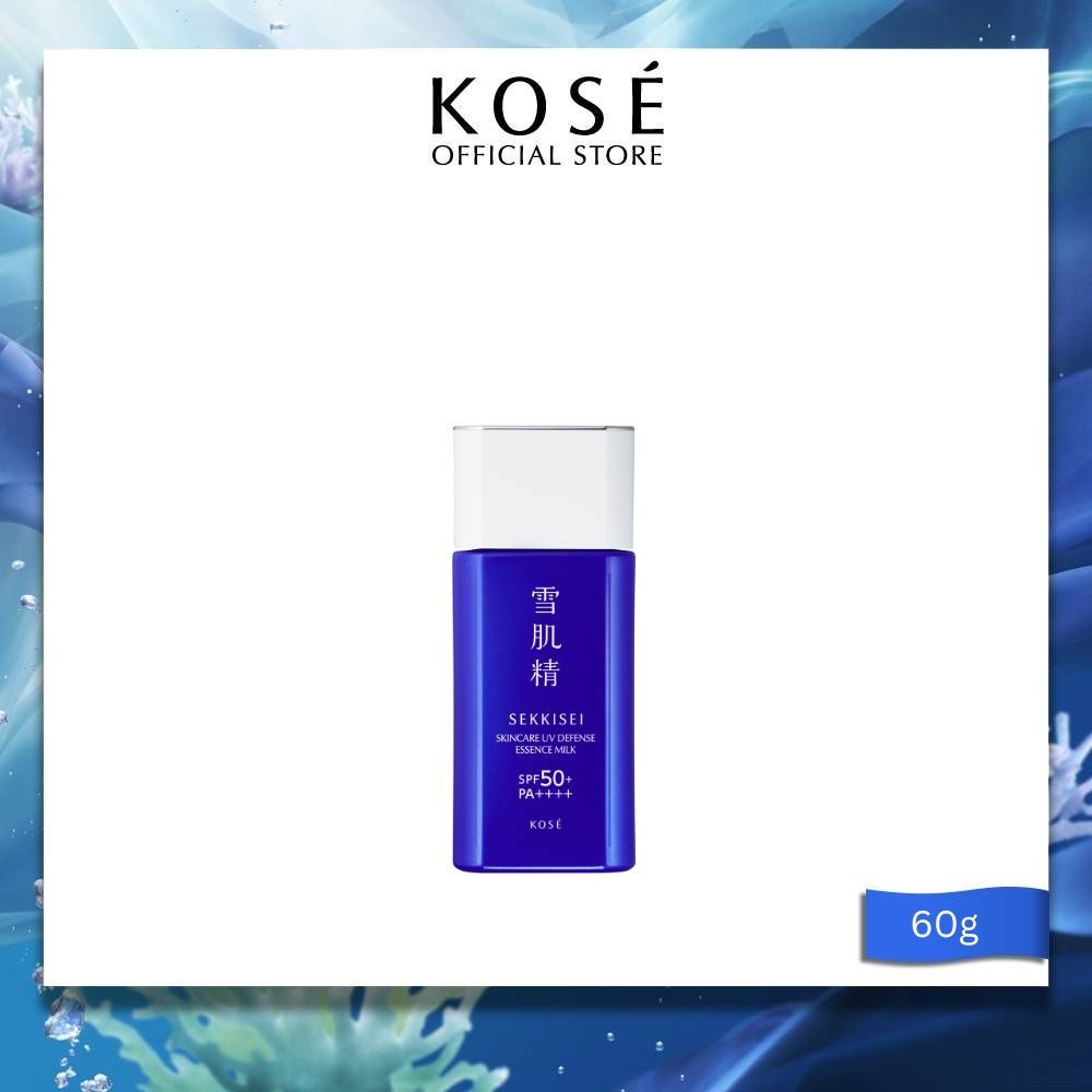 Kose Sekkisei Skincare Uv Defense Essence Milk 60 G โคเซ่ เซกิเซ สกินแคร์ ยูวี มิลค์ 60 กรัม ผลิตภัณฑ์กันแดดเนื้อน้ำนม S