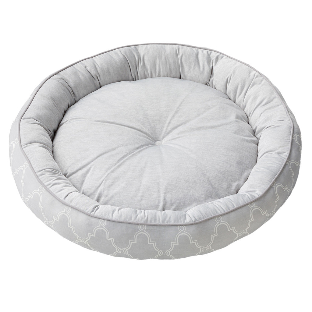NITORI ที่นอนสัตว์เลี้ยง PET BED N-COOL WSP L-ROUND GY S244 ความเย็นระดับ3