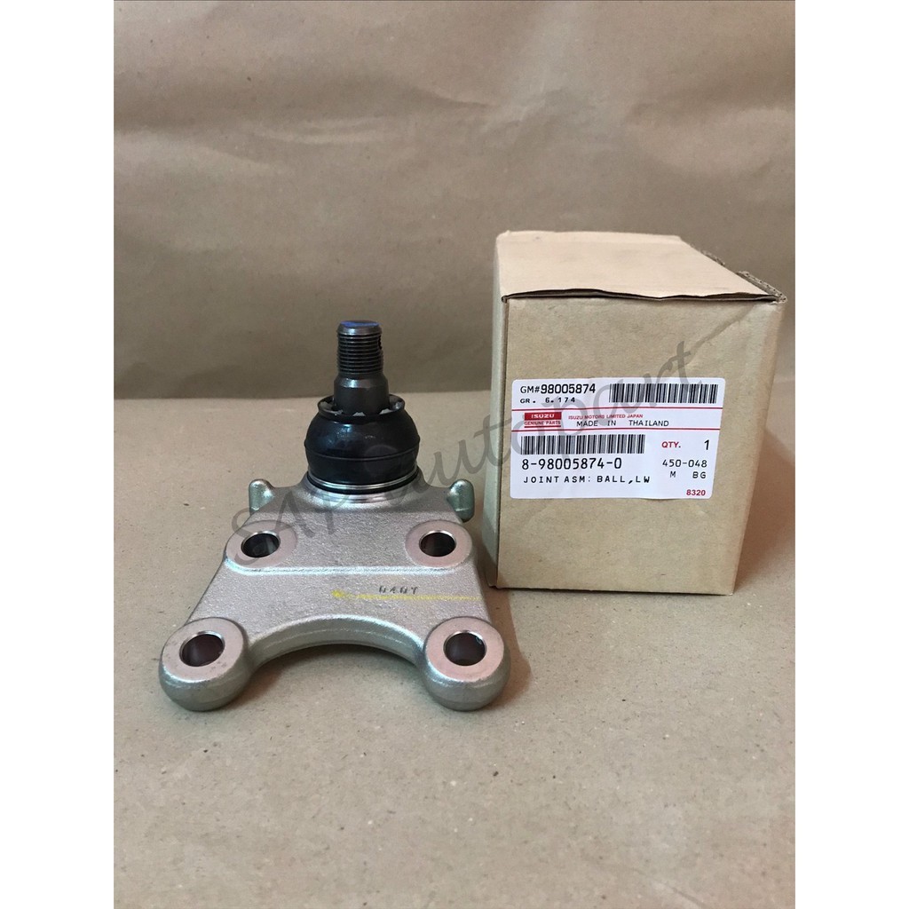 แท้ศูนย์! ลูกหมากปีกนกล่าง ISUZU DMAX 4x2 ปี 2003-2011 (8-98005 874-0)