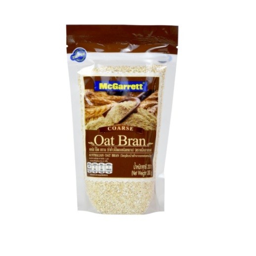 Mcgarrett Oats Bran 200G ข้าวโอ๊ต ข้าวโอ๊ตอบ ธัญพืช