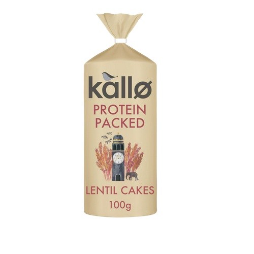 Kallo Protein Lentil Cake 100G