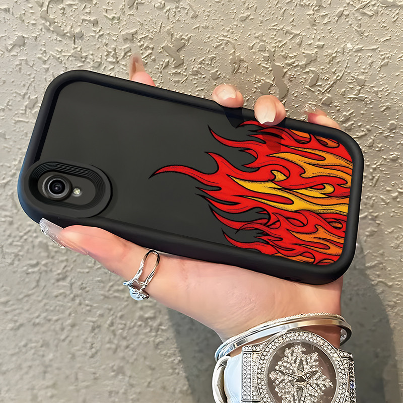 เคสสำหรับ VIVO Y91C Y90 Y1s เคสโทรศัพท์ซิลิโคนป้องกันป้องกันซิลิโคนตกลายเปลวไฟ