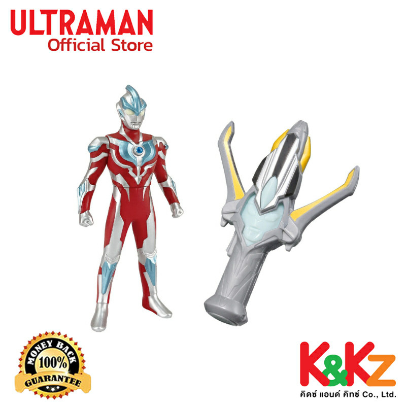 Bandai Ultra Hero Entry Set Ultraman Ginga ไซต์มินิไม่มีเสียง / อัลตร้าฮีโร่เอนท