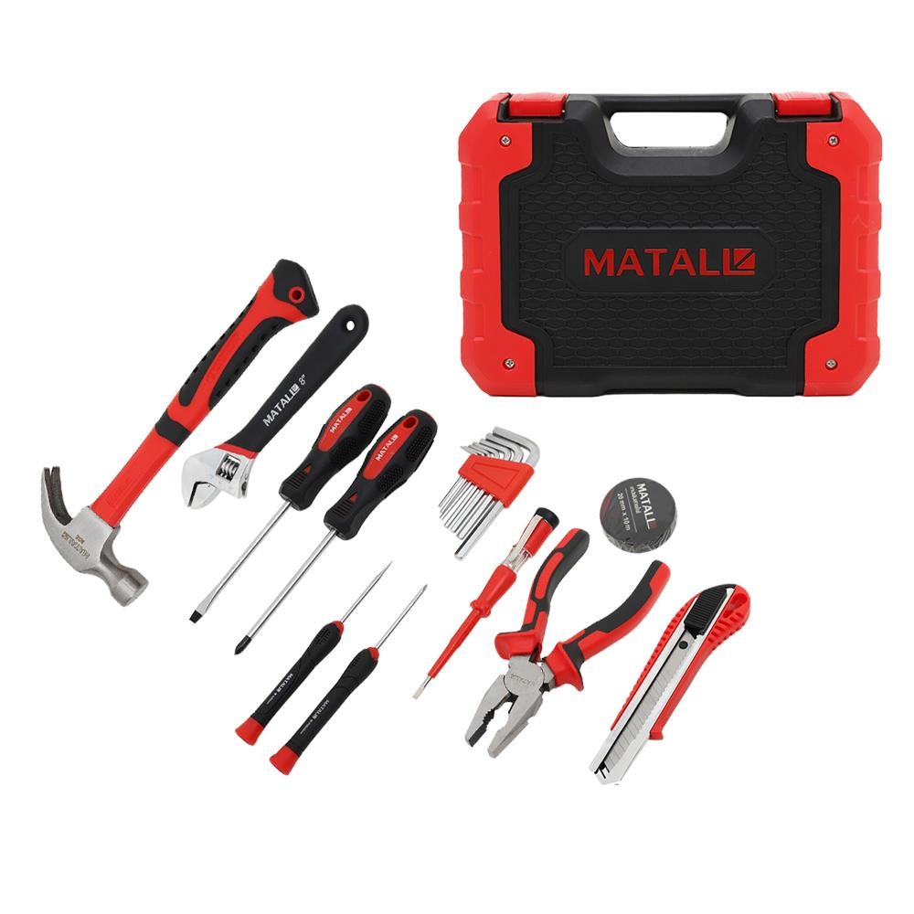 MATALL PRO ชุดเครื่องมือช่าง MATALL PRO 18 ชิ้น/ชุด เครื่องมือช่าง ชุดเครืองมือช่าง HAND TOOL SET MA