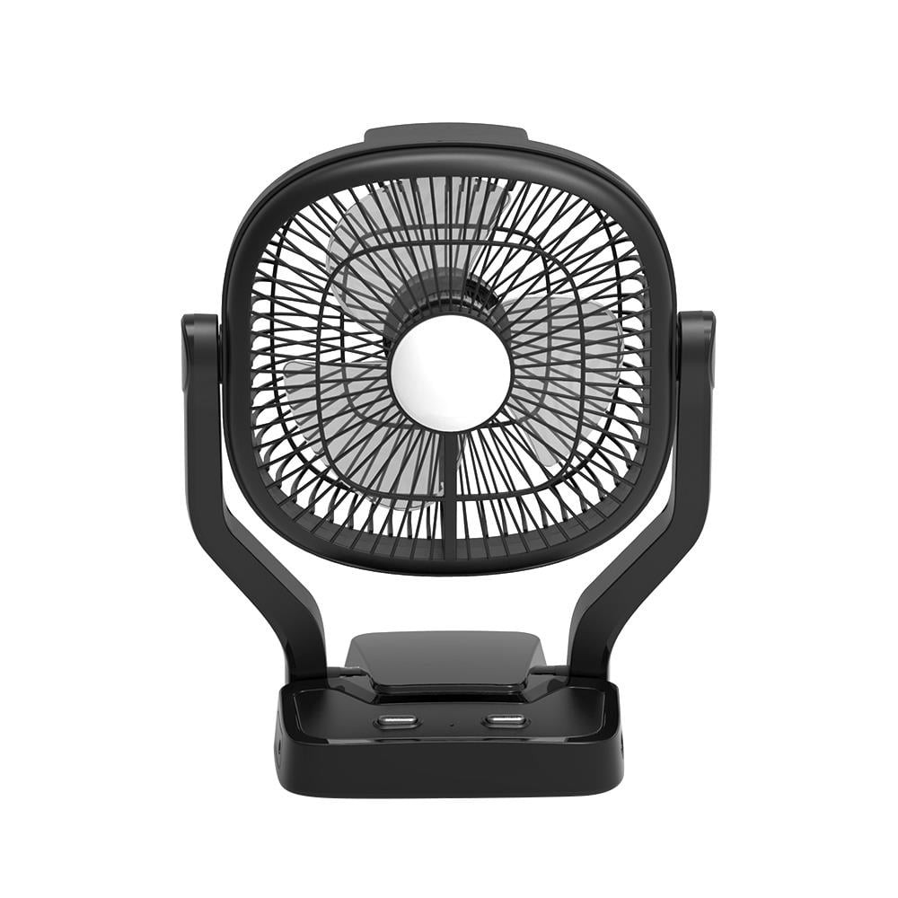 AIKO พัดลมพกพา 7 นิ้ว AIKO KN-2907U-BK สีดำ พัดลม พัดลมพกพา PORTABLE FAN AIKO KN-2907U-BK 7" BLACK 
