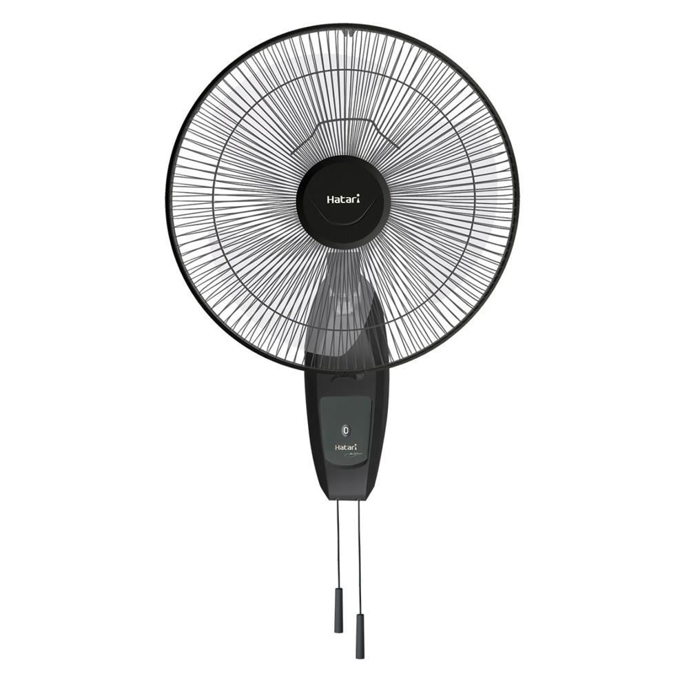 HATARI พัดลมติดผนัง 16 นิ้ว HATARI HT-W16M6 สีดำ พัดลม พัดลมติดผนัง WALL FAN HATARI HT-W16M6 16" BLA