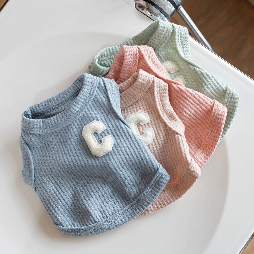 【Hipidog】 เสื้อผ้าสัตว์เลี้ยง เสื้อกั๊ก แบบบาง ระบายอากาศได้ดี แฟชั่นฤดูร้อน สําหรับสุนัข แมว