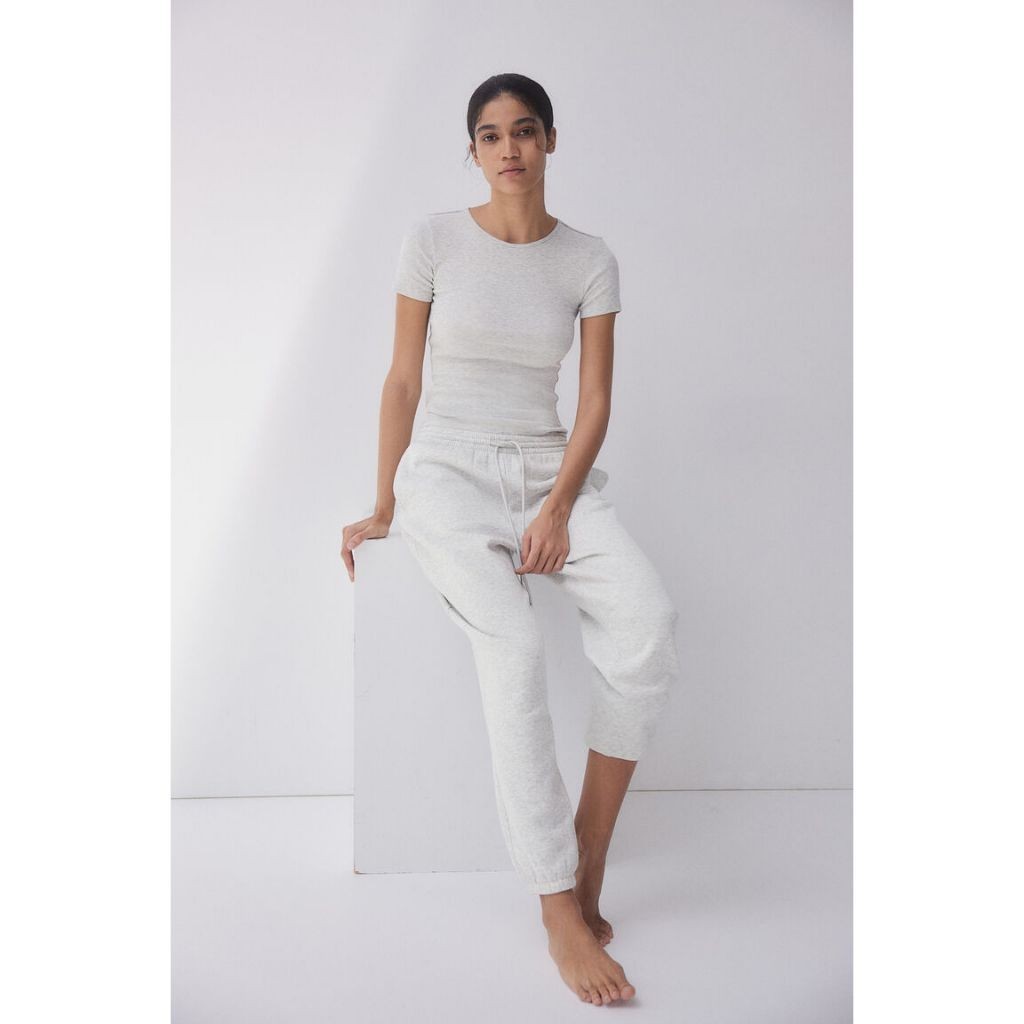 H&M Woman Ribbed T-shirt 1235366_2
