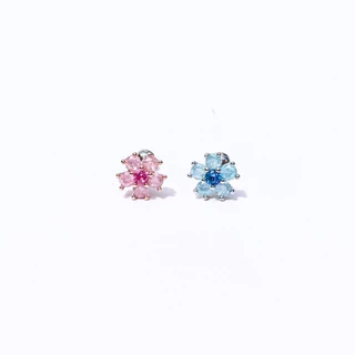 More Than Piercing: MP19 Vivid Flower *waterproof* จิวหู/ต่างหู